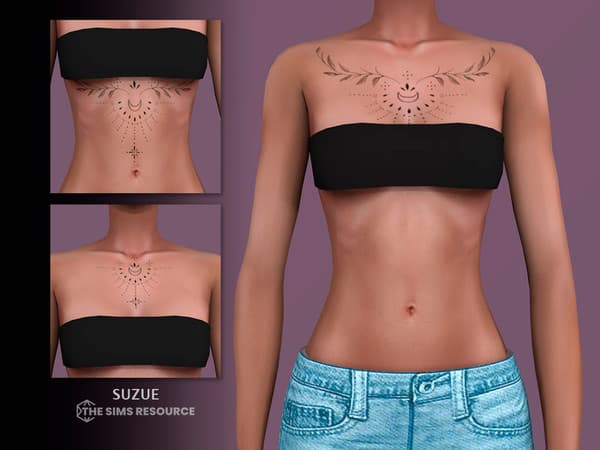 Скриншот мода Тату Mirage Tattoo